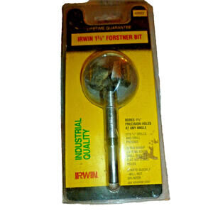 New Sealed 1-3/8 WD Forstner Bit No 42922 Irwin‎ Industrial Tool Co